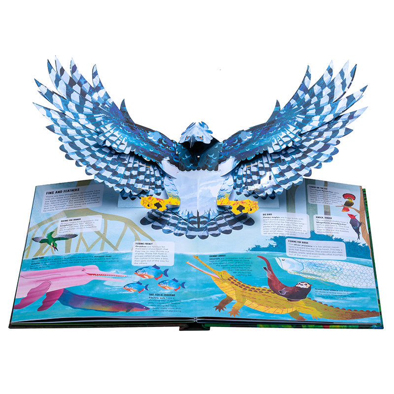 Paws, Claws, and Snapping Jaws Pop-Up Book