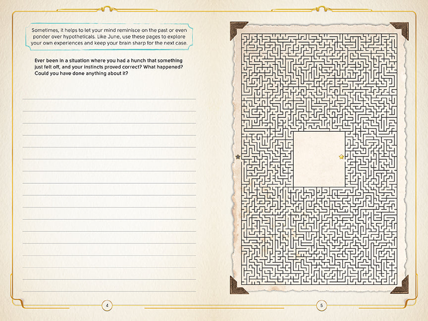 June's Journey: The Interactive Detective's Diary