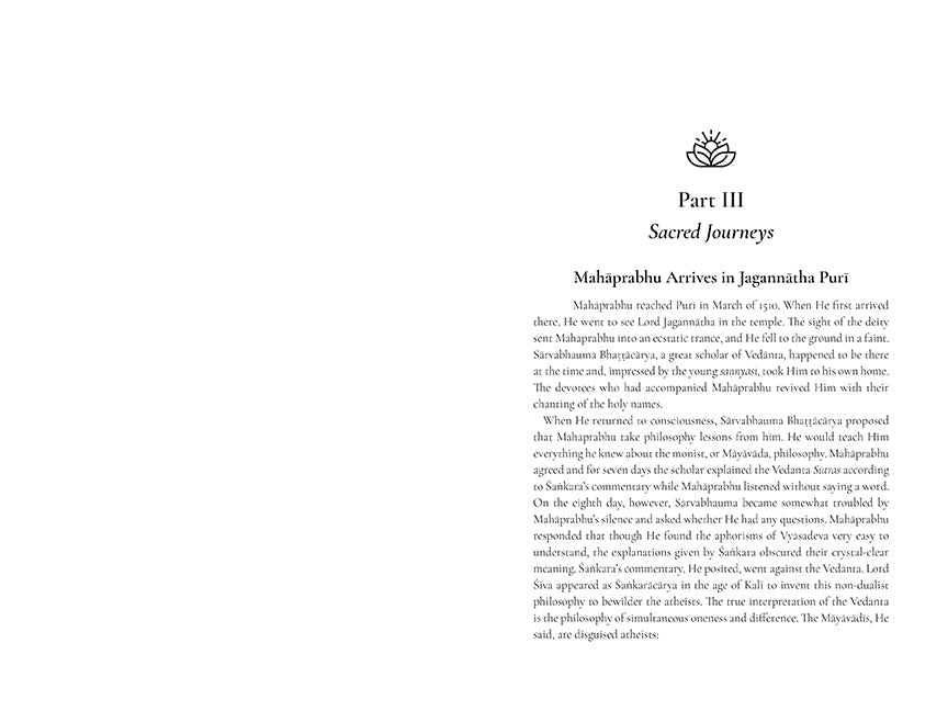 The Life of Chaitanya Mahaprabhu