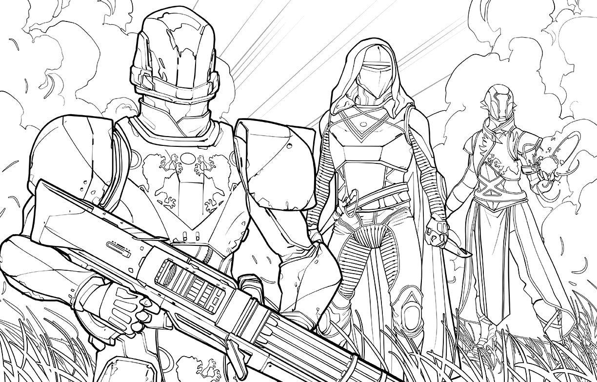Destiny: The Official Coloring Book Vol. 2