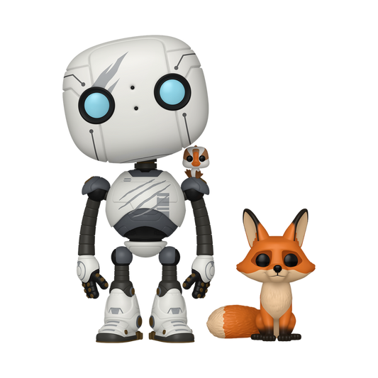 (PRE-ORDER) POP & Buddy: Wild Robot - Roz w/Brightbill & Fink