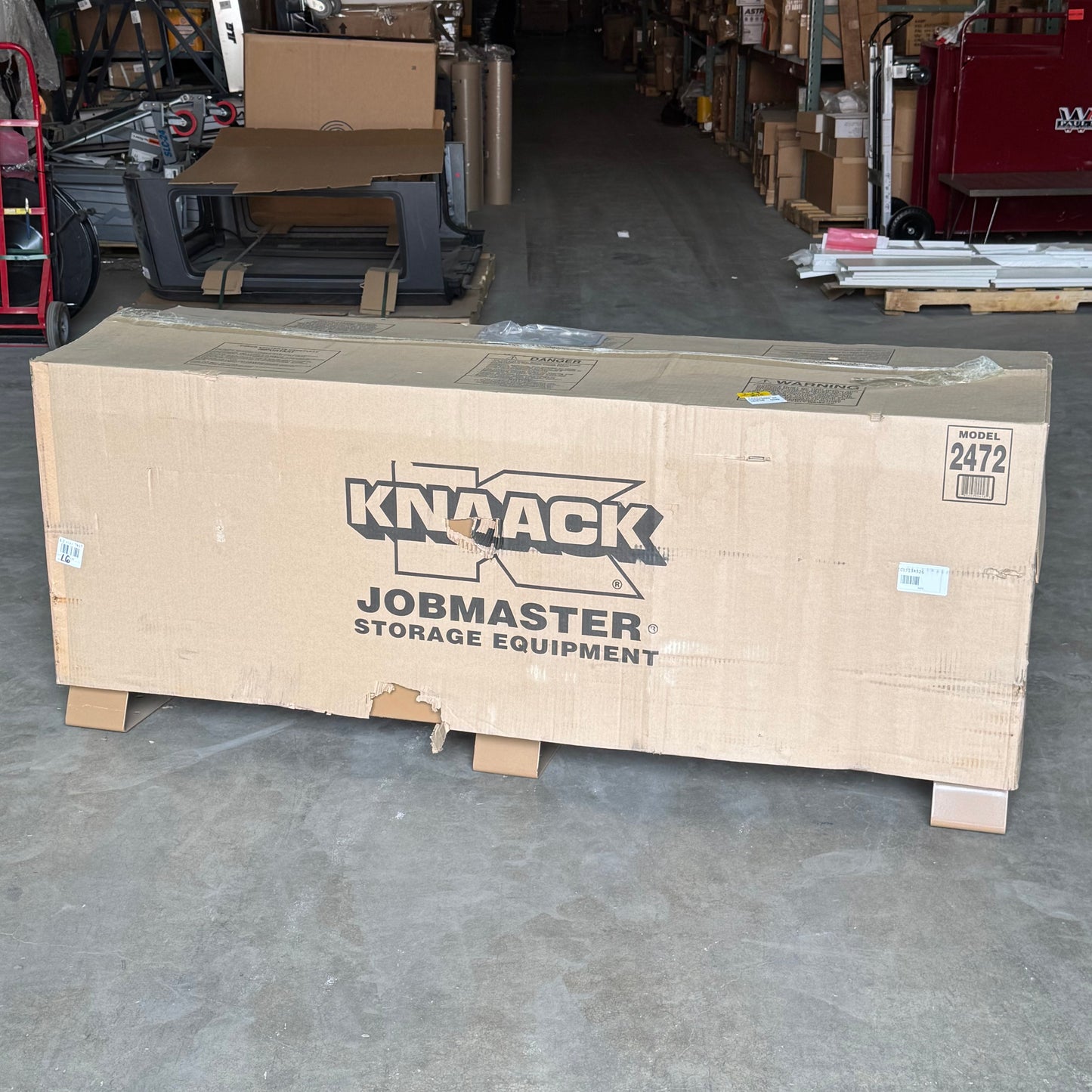 KNAACK  Tool Box 72"L x 24"W x 29"H Brown 2472