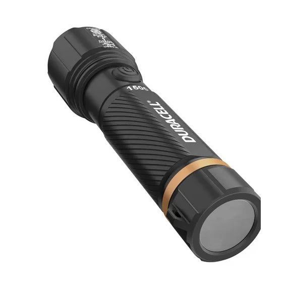 Duracell Hybrid Flashlight, 1500 Lumens, 4 ct