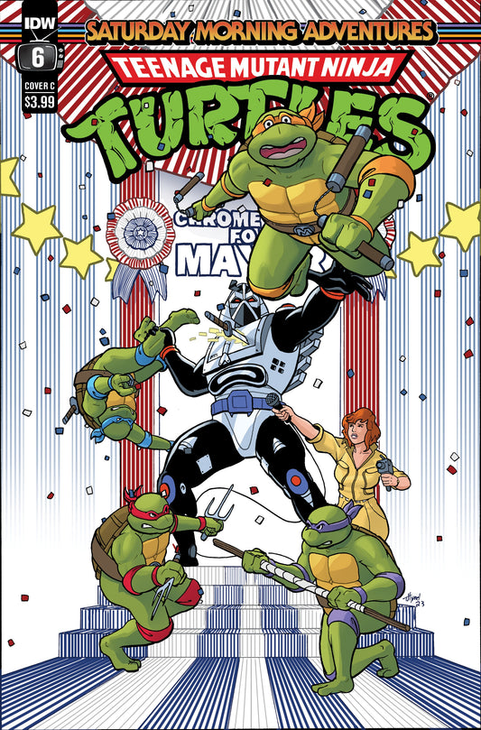 Teenage Mutant Ninja Turtles Tmnt Saturday Morning Adv 2023 #6 C Hymel Variant (10/25/2023) Idw