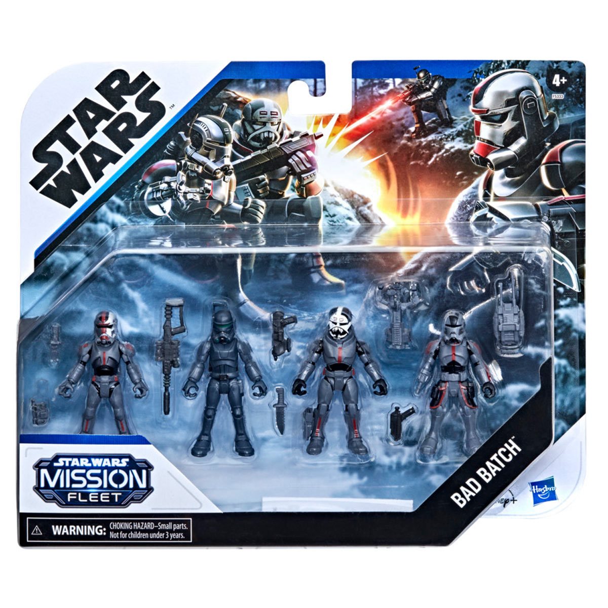 Star Wars Mission Fleet Clone Commando Clash Action Figures