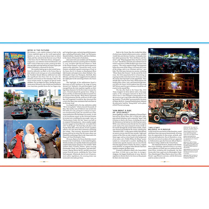 'Back to the Future: The Ultimate Visual History Revised and Expanded Edition' hardcover book by Michael Klastorin [2026]