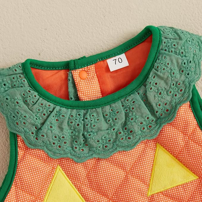 Baby Jack-O'-Lantern Pumpkin Halloween Costume, 0-6 Months