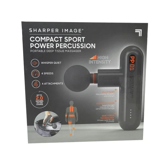Sharper Image Compact Cordless Deep Tissue Muscle Massager