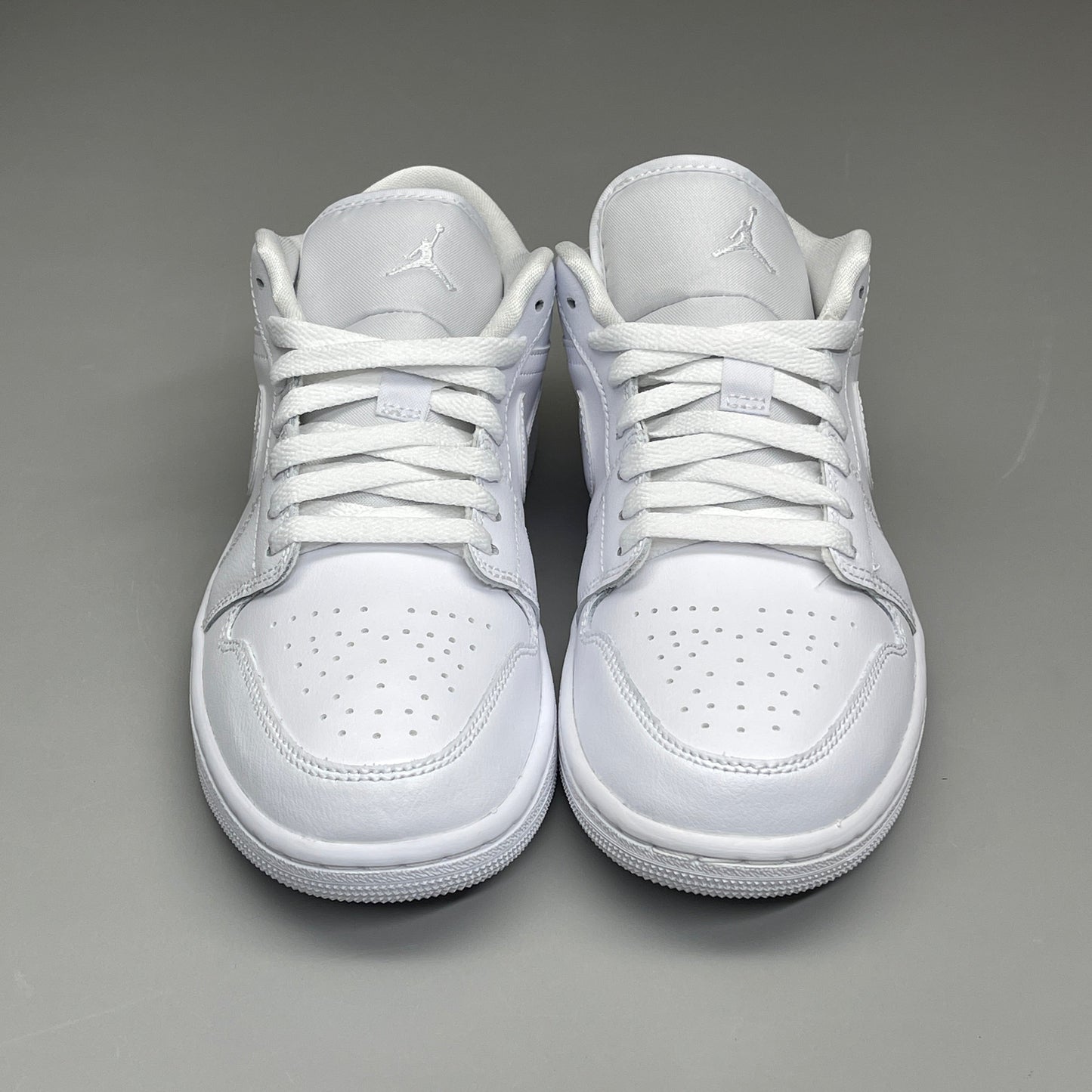 NIKE AIR JORDAN 1 Low Triple White Women's Sz 8 DV0990-111 (New in Box)