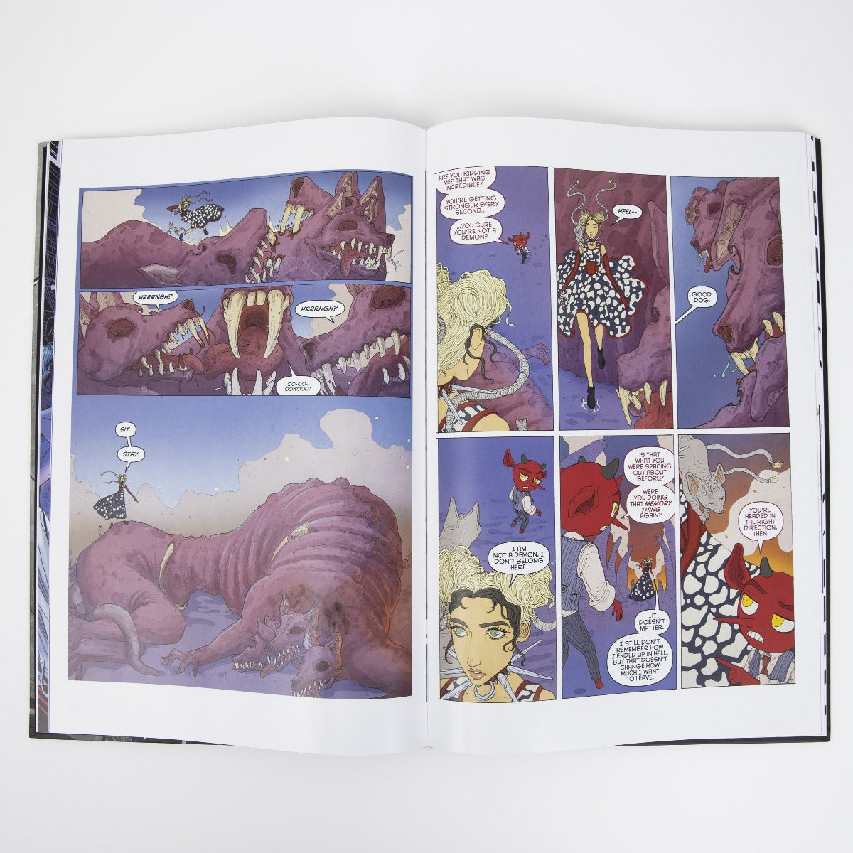 Poppy: Poppy's Inferno - Hardcover BLUE Variant