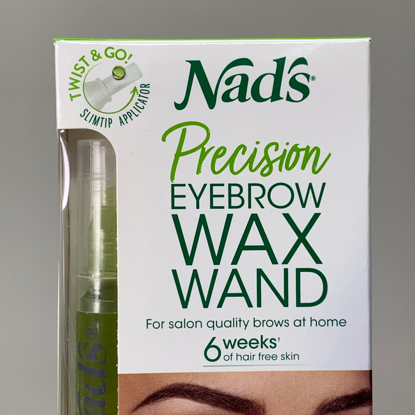 NADS 3PK Precision Eyebrow Wand Waxing Kit Soothing Honey 0.2oz 0677EN06
