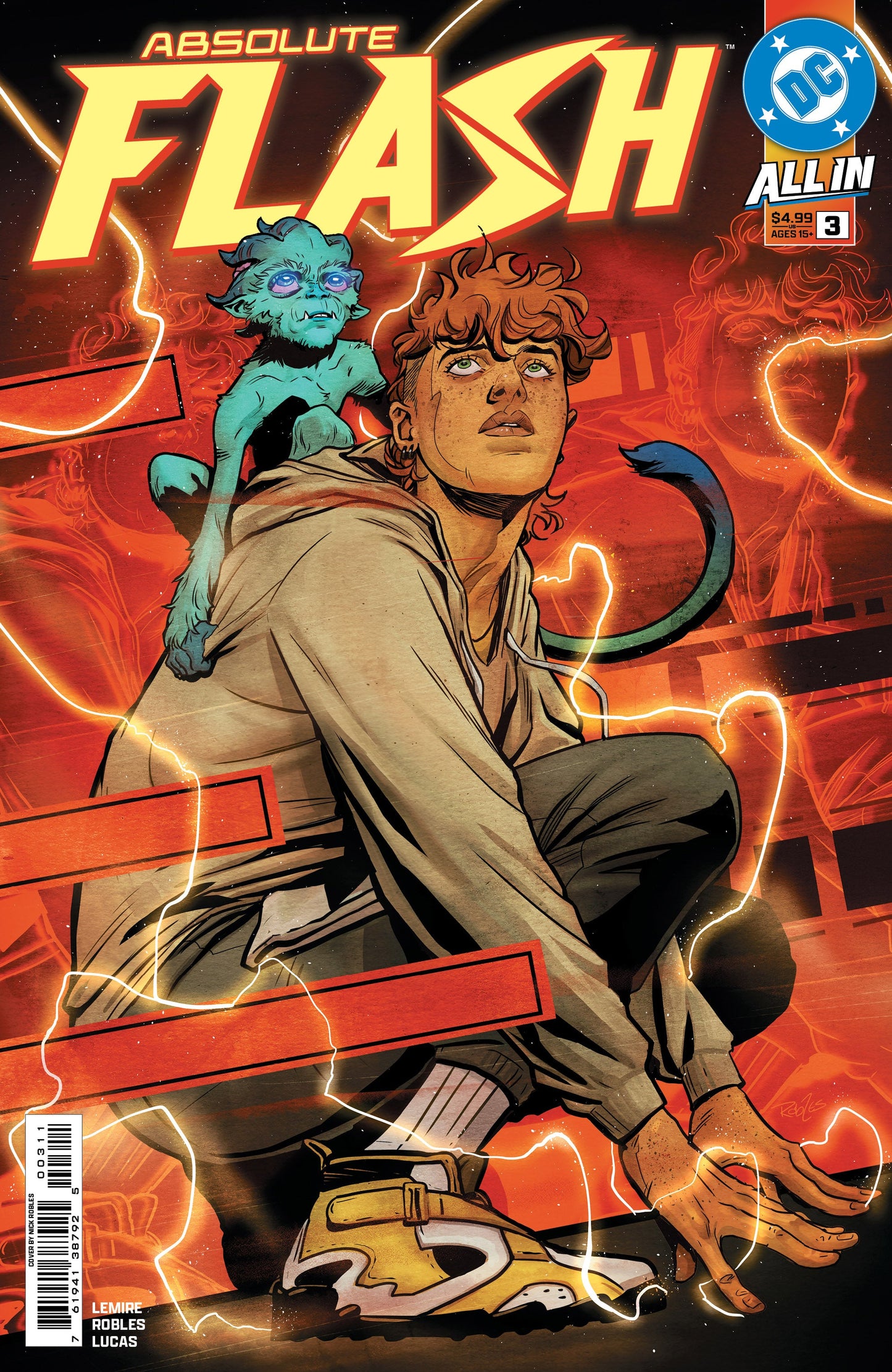 Absolute Flash #3 2nd Print Nick Robles Variant (10/08/2025) Dc