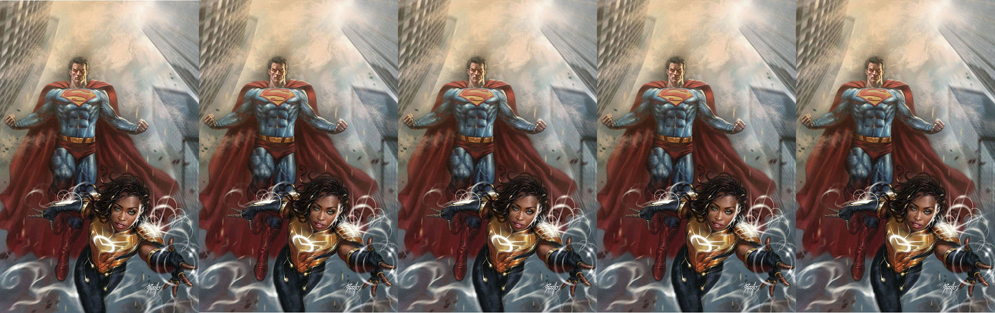 Superman ACTION COMICS #1015 B Lucio Parrillo CARD STOCK Variant YOTV Naomi (09/25/2019) DC