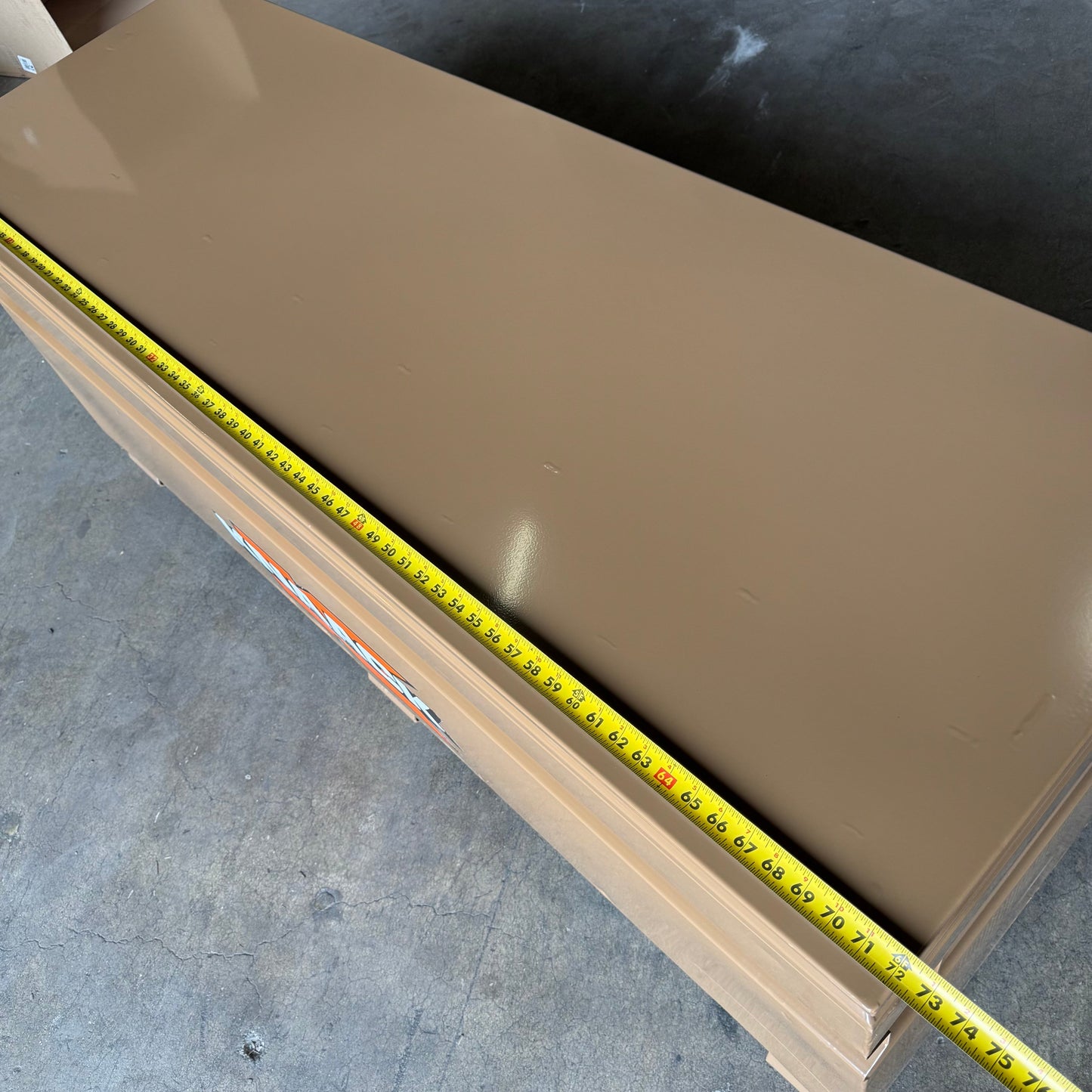 KNAACK  Tool Box 72"L x 24"W x 29"H Brown 2472