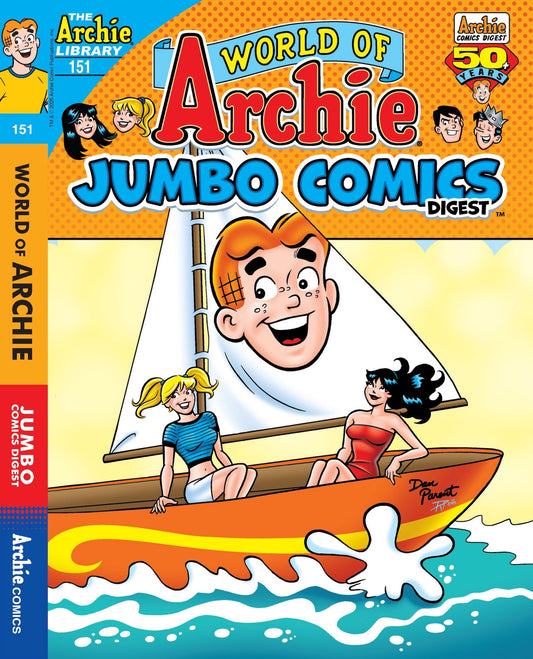 Archie - Jughead 25.06.13: World of Archie Jumbo Comics, The Archie Library #151, Summer, Sailing, Wilbur Wilkin & Jughead’s Beachside Kettle Corn Hustle & More!