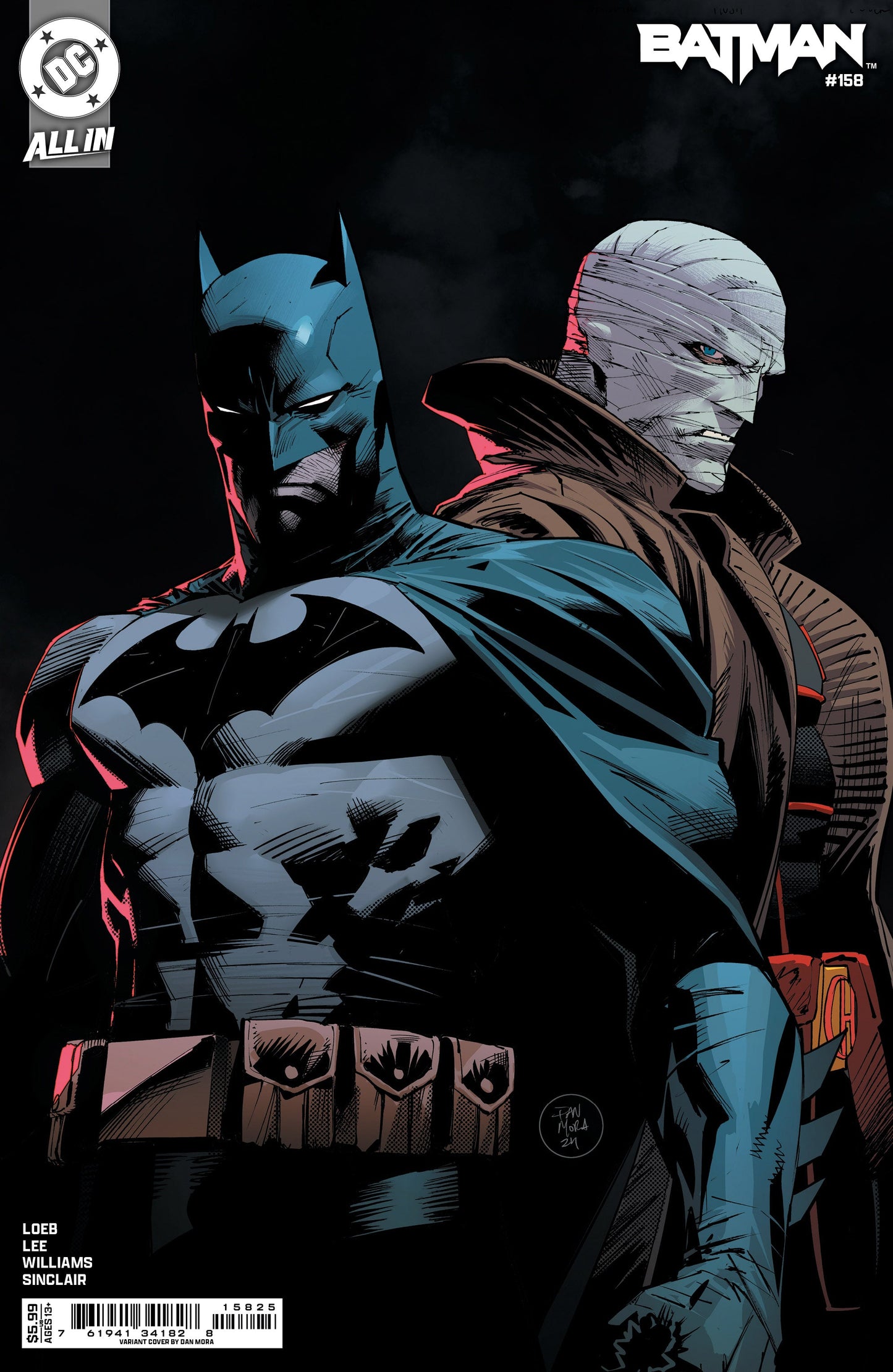 Batman #158 F Dan Mora Variant (03/26/2025) Dc