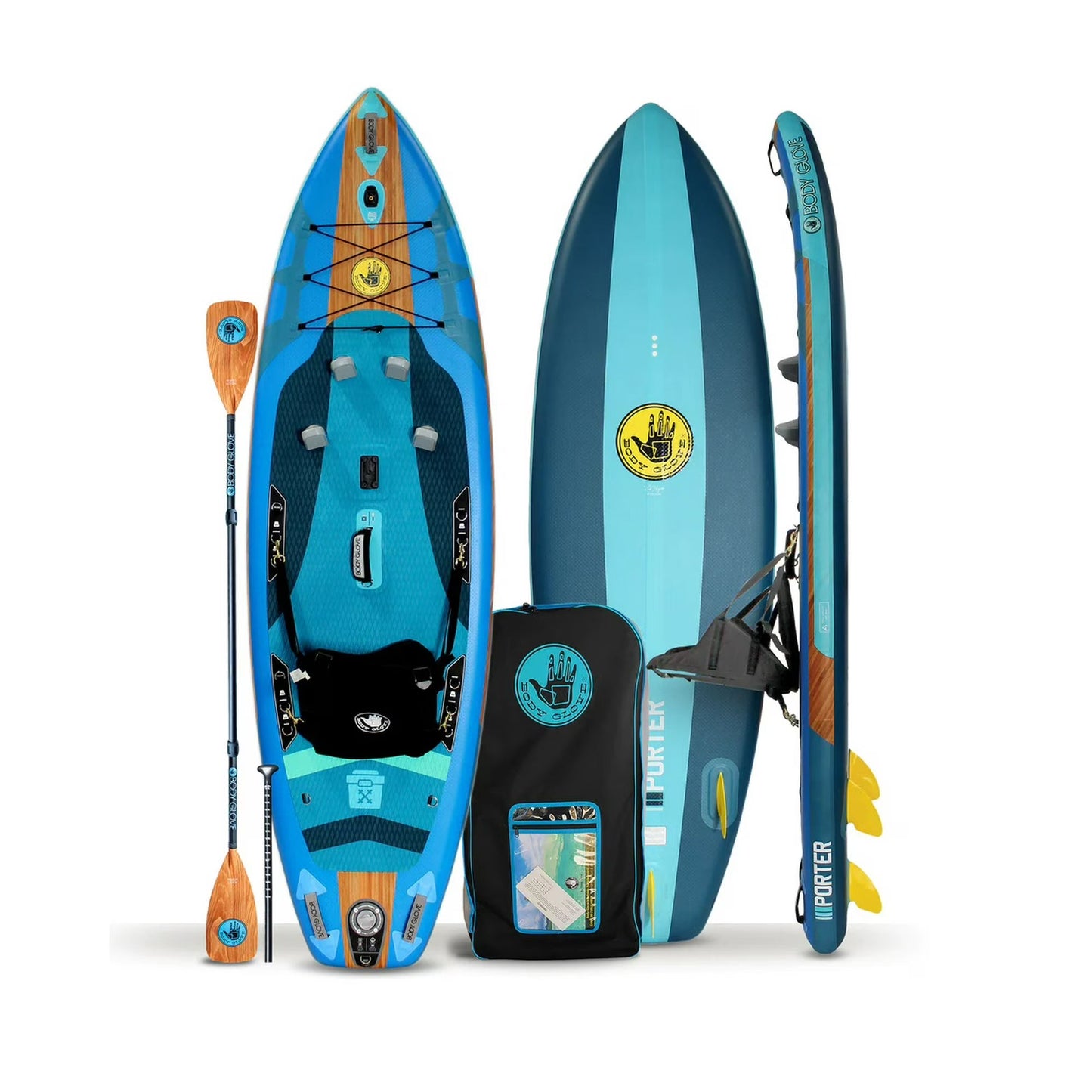 Body Glove Bullet Inflatable Kayak Package