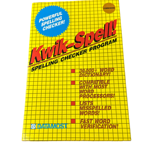 Kwik-Spell! - Commodore 64