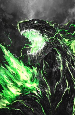 GODZILLA #12 - SHIMHAQ VIRGIN VARIANT KNIGHT OF COMICS SDCC 2026 EXCLUSIVE LTD 500