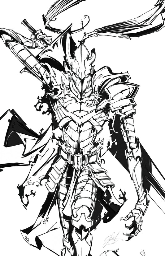 FAME: CHUGONG SOLO LEVELING - VIKTOR MILLER GAUSA IGRIS COVER A WHITE METAL LTD 5 FANEXPO NEW ORLEANS EXCLUSIVE