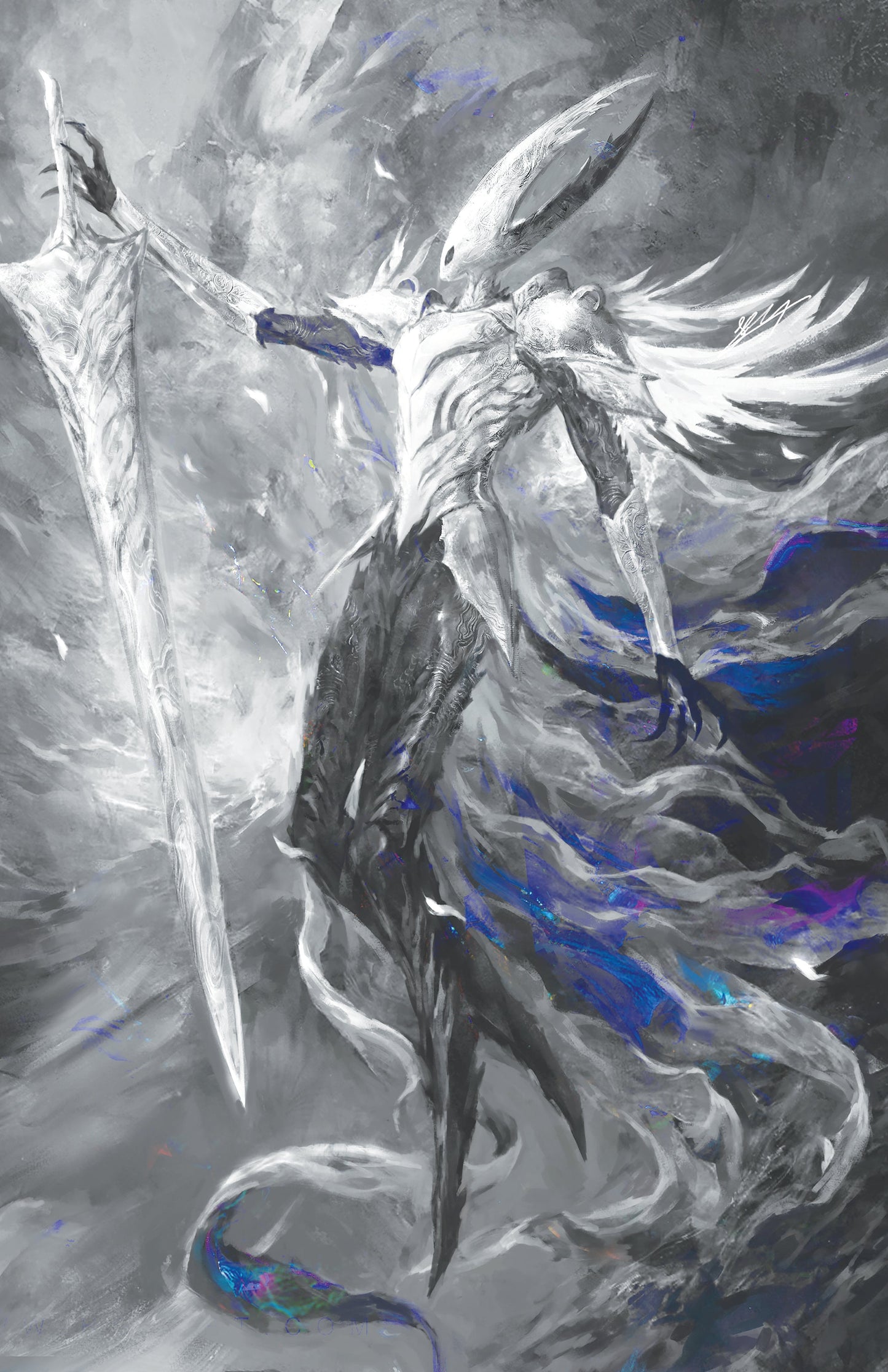 ORBIT: POWER UP "PURE VESSEL" - SHIMHAQ COVER B WHITE METAL LTD 10 FANEXPO NEW ORLEANS EXCLUSIVE