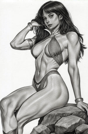 VAMPIRELLA ARMAGEDDON #12 - ALAN BORGES COVER B SKETCH VARIANT KNIGHT OF COMICS SDCC 2026 EXCLUSIVE LTD 200 - Preorder