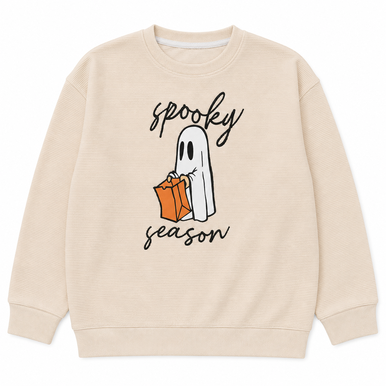 Women's Halloween Spooky Season Sweatshirt Size Large