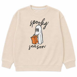 Women's Halloween Spooky Season Sweatshirt Size Large