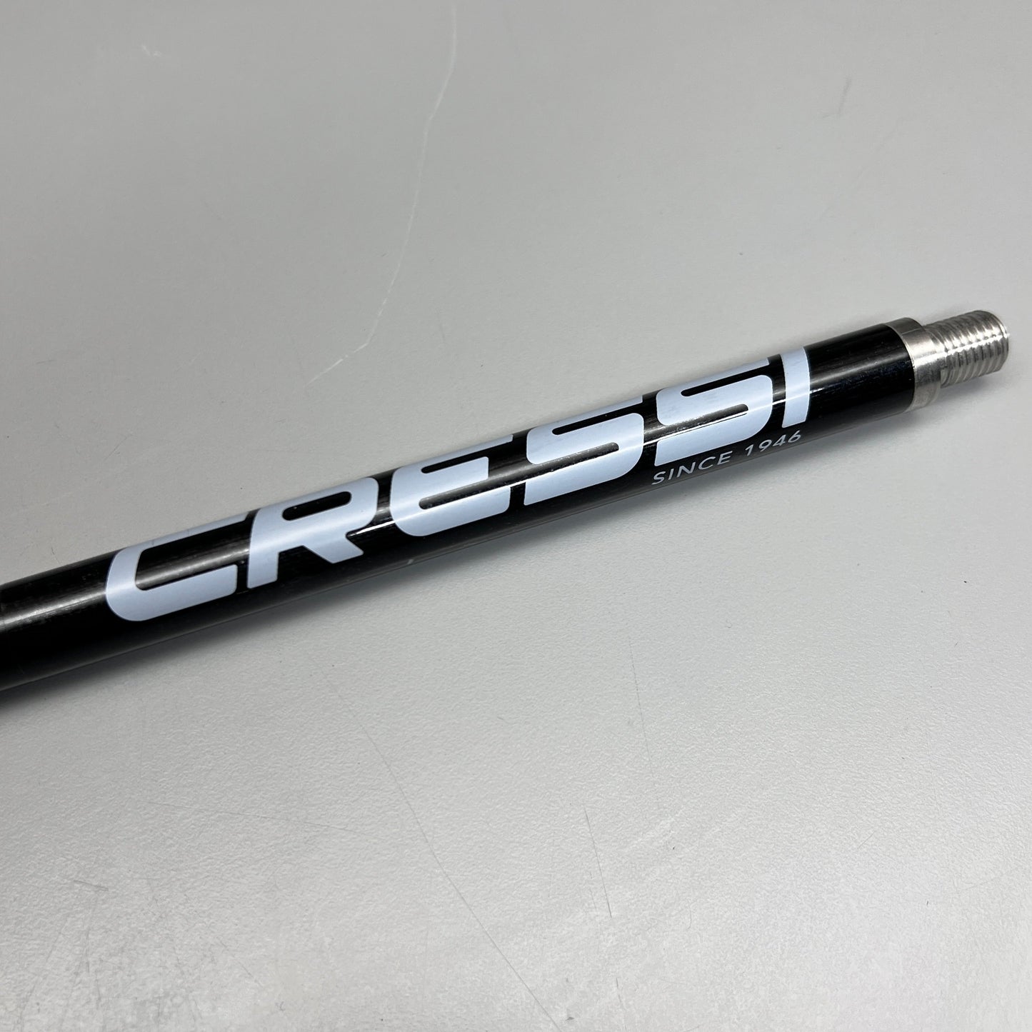 CRESSI Aluminum Pole Spear w/ Paralyzer Tip 3pcs - 6.0 ft Black USX040000 (New)
