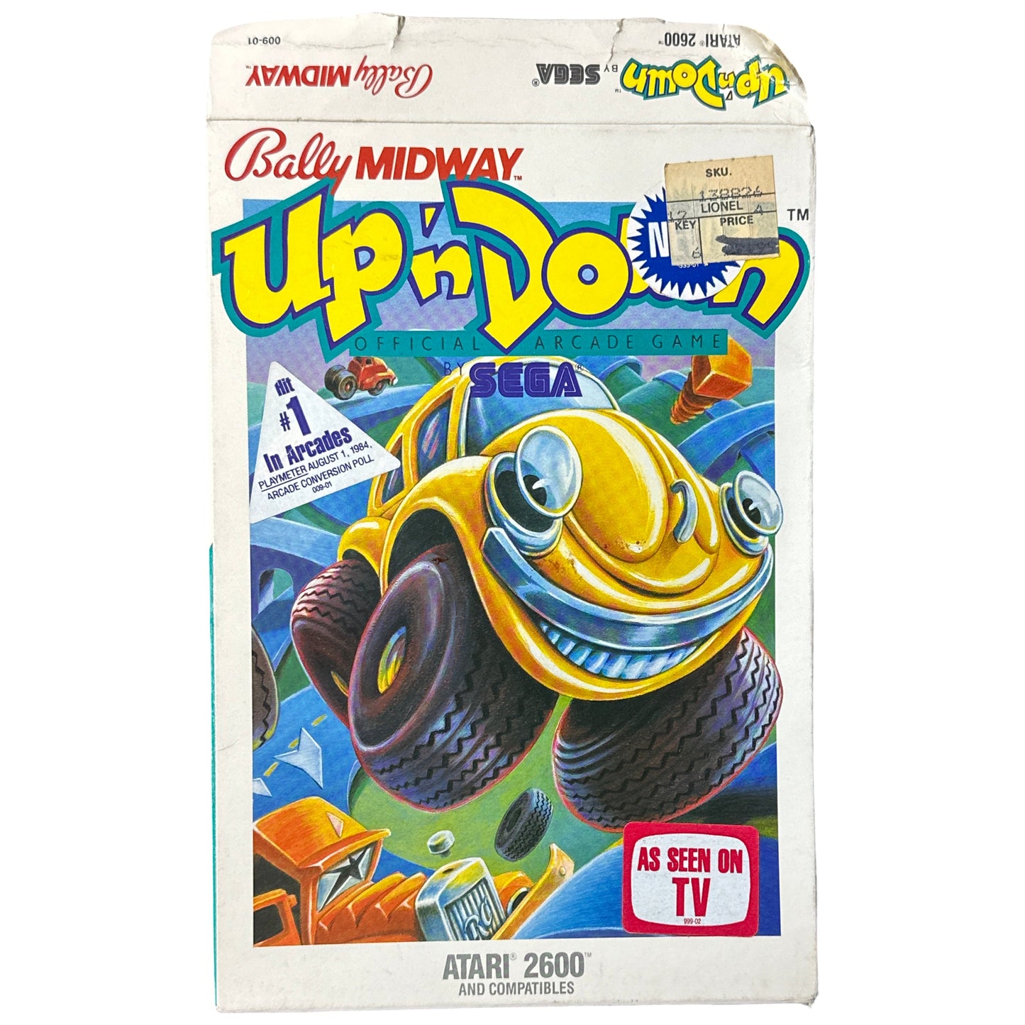 Up 'n Down - Atari 2600 (RARE)