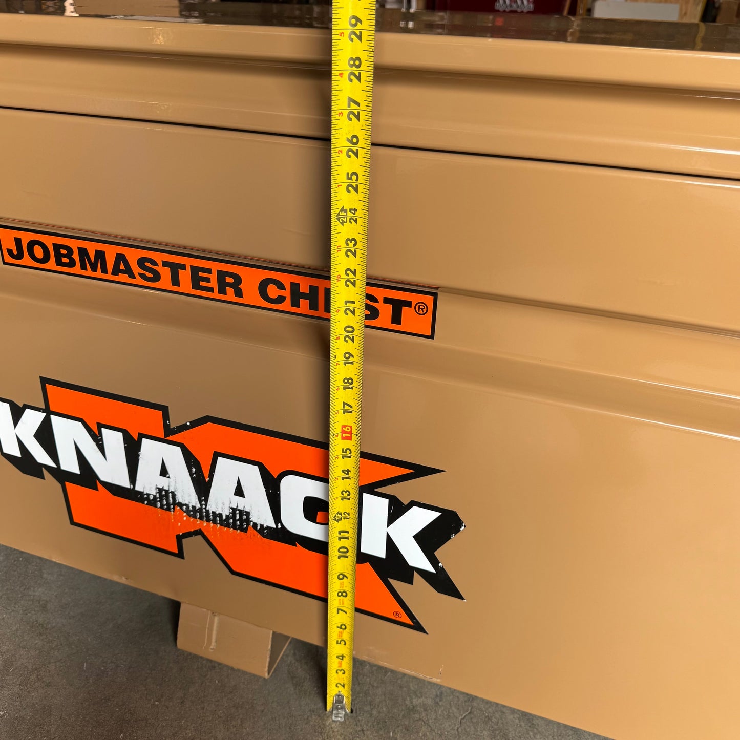KNAACK  Tool Box 72"L x 24"W x 29"H Brown 2472