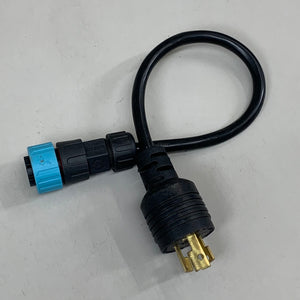 GROWER'S CHOICE Lighting Adapter Cord 15" Full Length 11" Cord M-25 277V