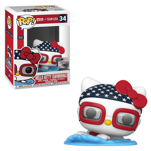 Funko POP! Hello Kitty Sports x Team USA - Swimming Hello Kitty Vinyl Figure #34