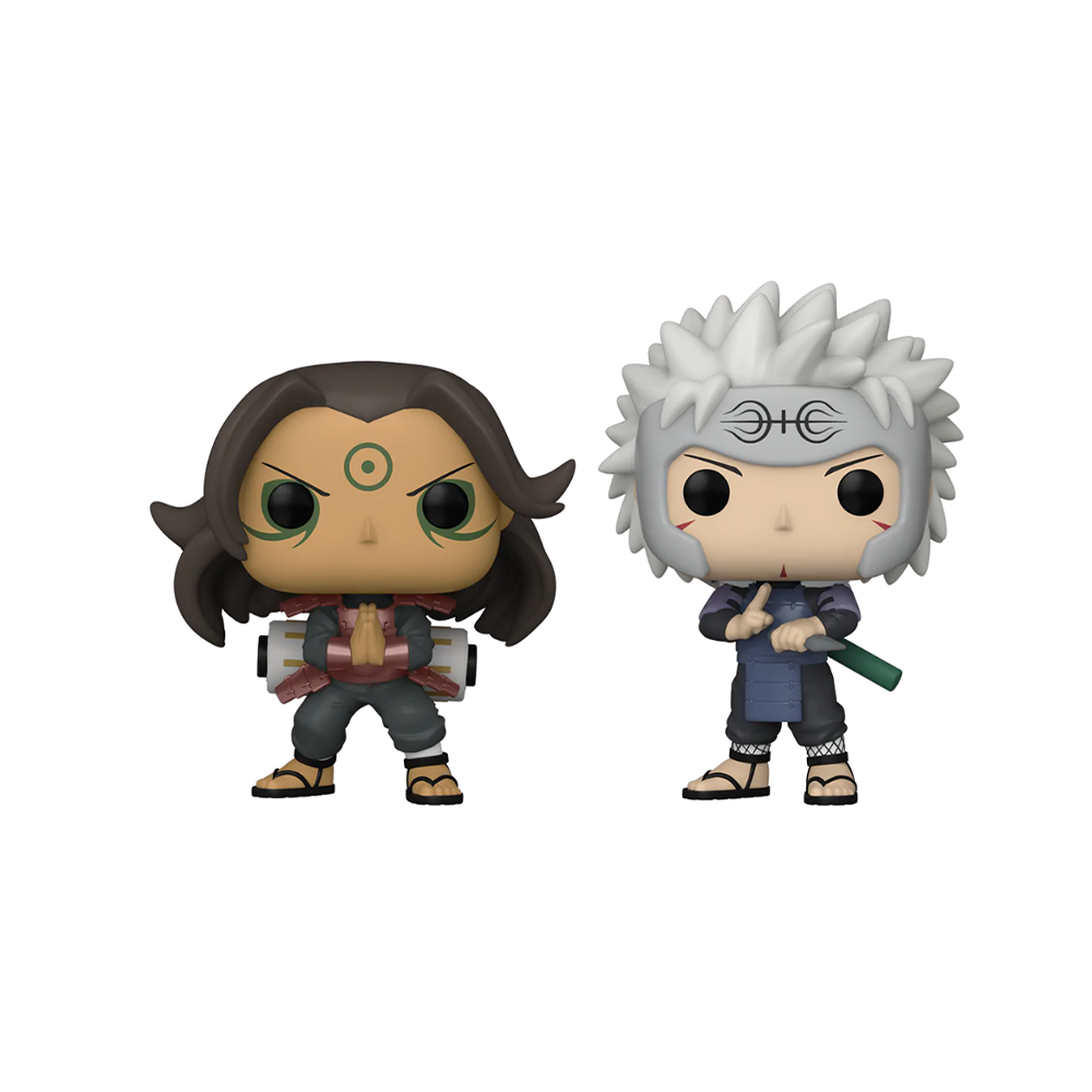Funko POP! Naruto Shippuden - Hashirama and Tobirama 2-Pack Vinyl Figure Alliance Entertainment Exclusive [READ DESCRIPTION]