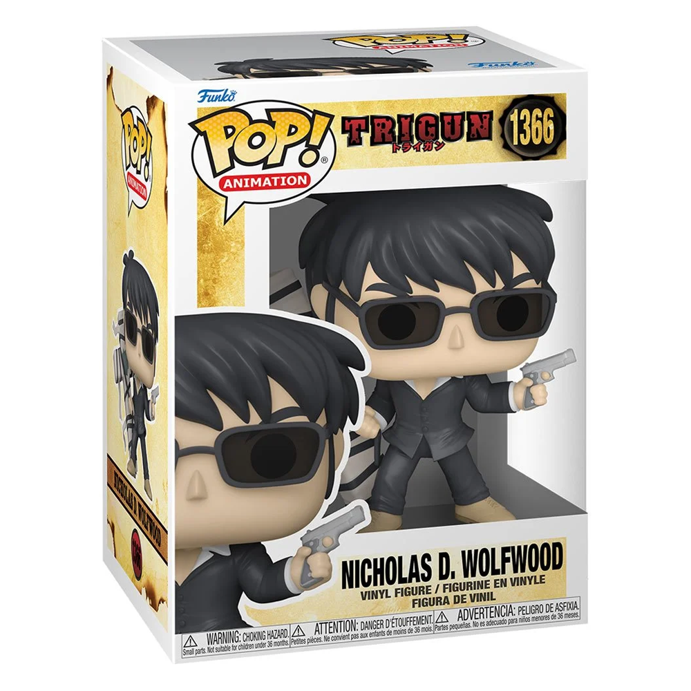 [PRE-ORDER] Funko POP! Trigun - Nicholas D. Wolfwood Vinyl Figure #1366