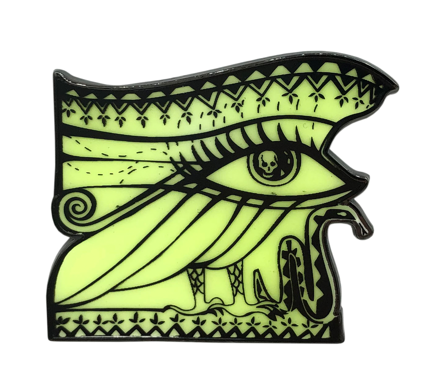 Gothic Queen - Eye Pin (GITD)