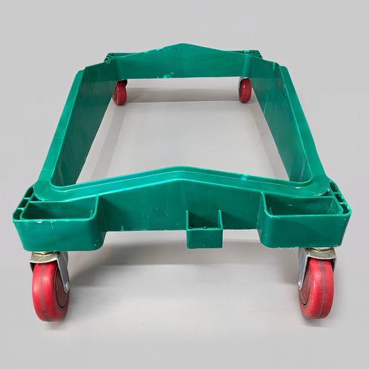 ALL AMERICAN Food Service Rolling Cart Dolly Green 19" X 32" (Used)