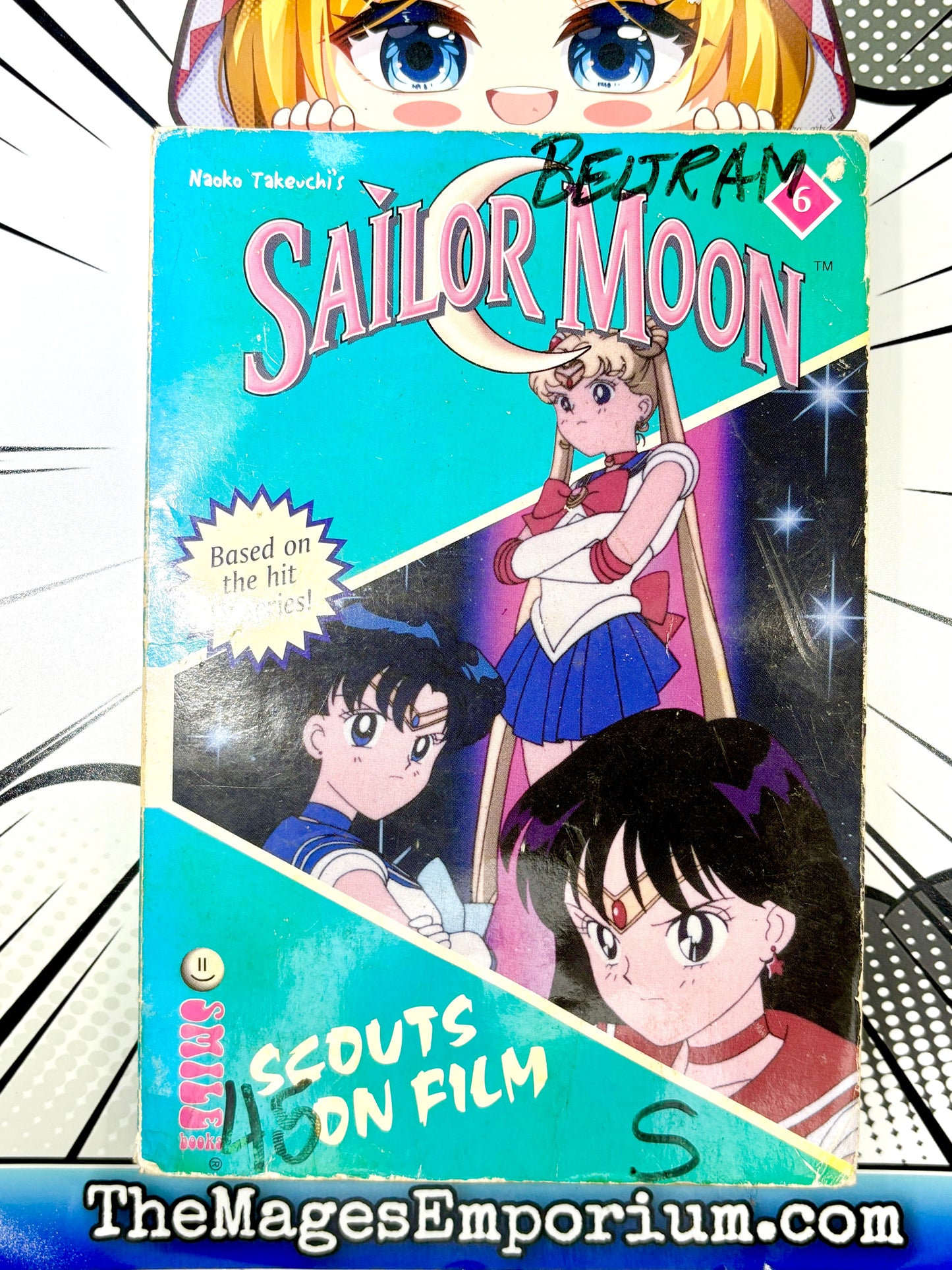 Smile Books Sailor Moon Vol 6 Scouts of Film DAMAGED