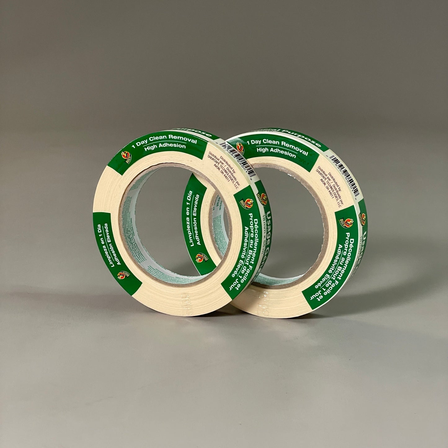 SHURTAPE DUCK General Purpose Masking Tape 2-PACK 286500(New)