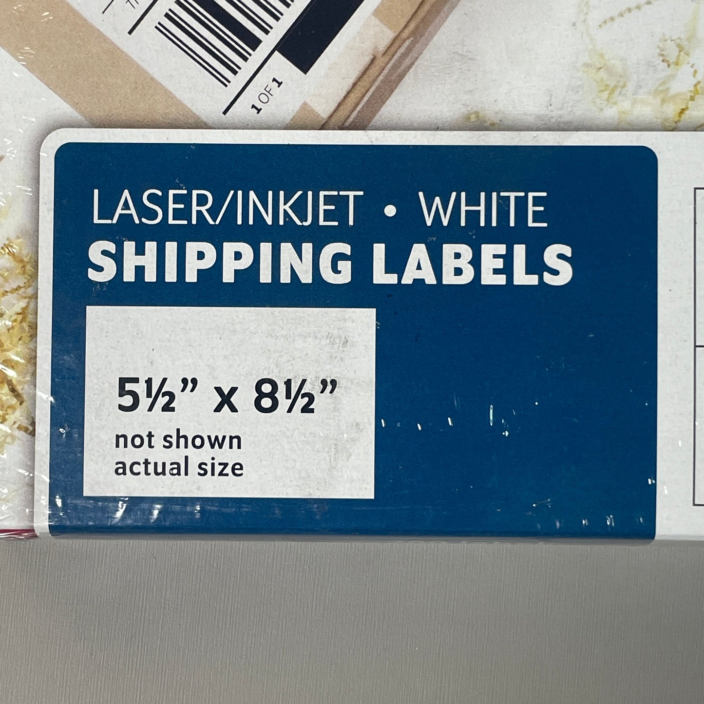 MACO Laser / Ink Jet White Shipping Labels 5.5" x 8.5” 200 Labels (100 sheets) ML-0200