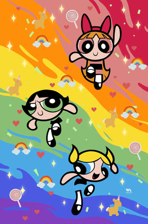 The Powerpuff Girls #1 - Winter Snowdown Showdown | Huy Dinh MEGACON Variant | Rabbit Exclusive