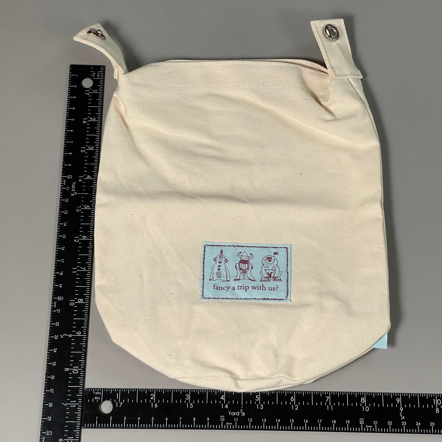 DAVINES Canvas Space Pochette / Toiletry Bag A4535 (New)