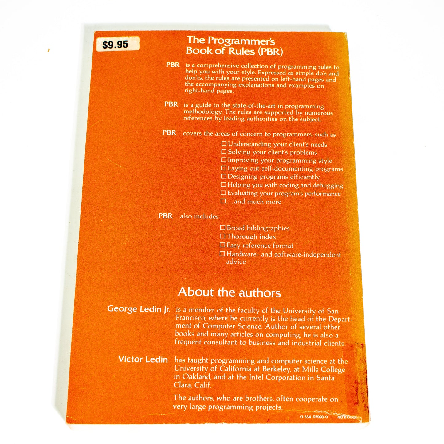 The Programmer's Book of Rules