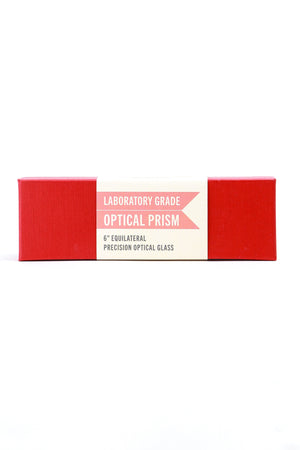 Laboratory Glass Prism - 6"