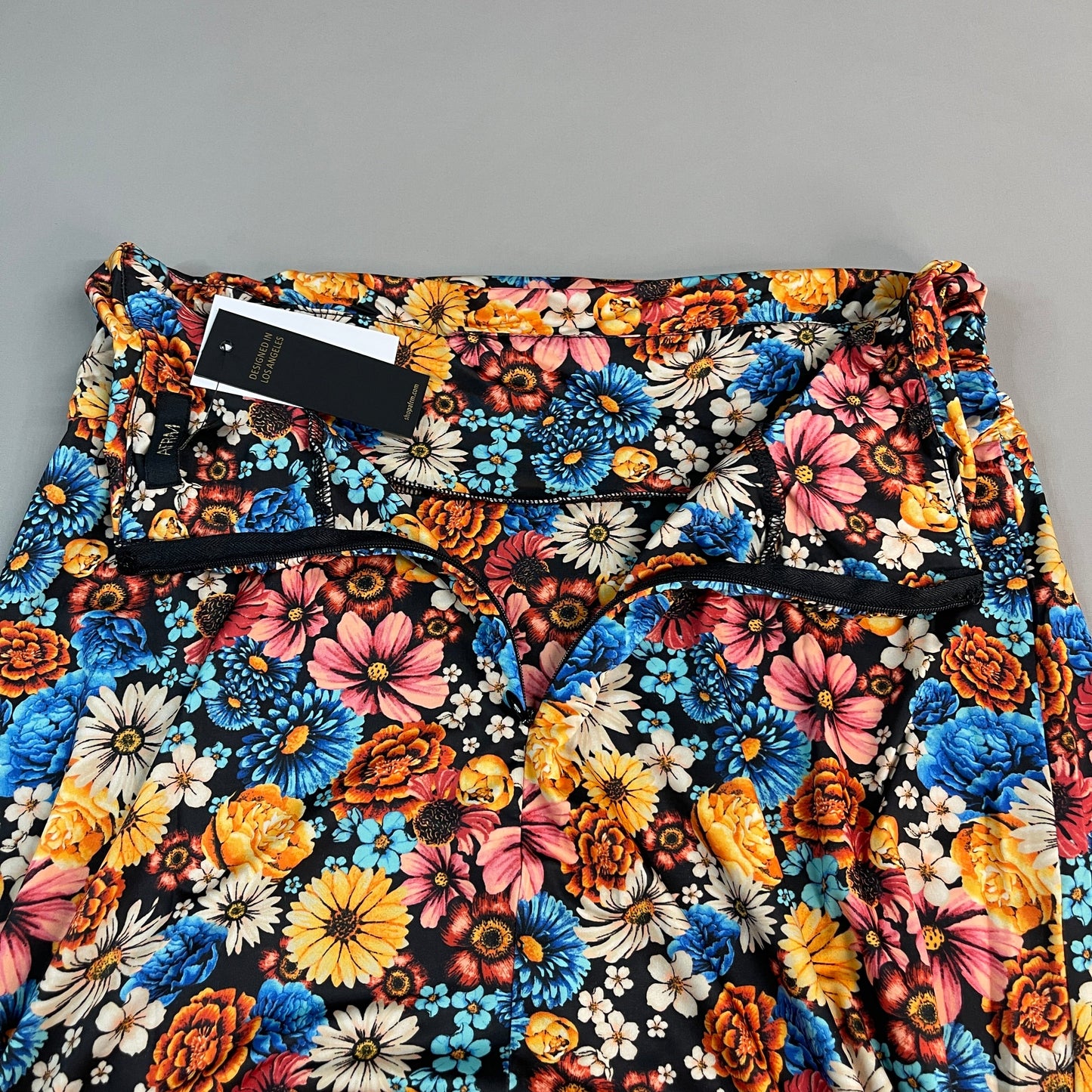 AFRM X Revolve Gala Skirt Women's M Multi Wildflower Bouquet AEB029575AU18 (New)