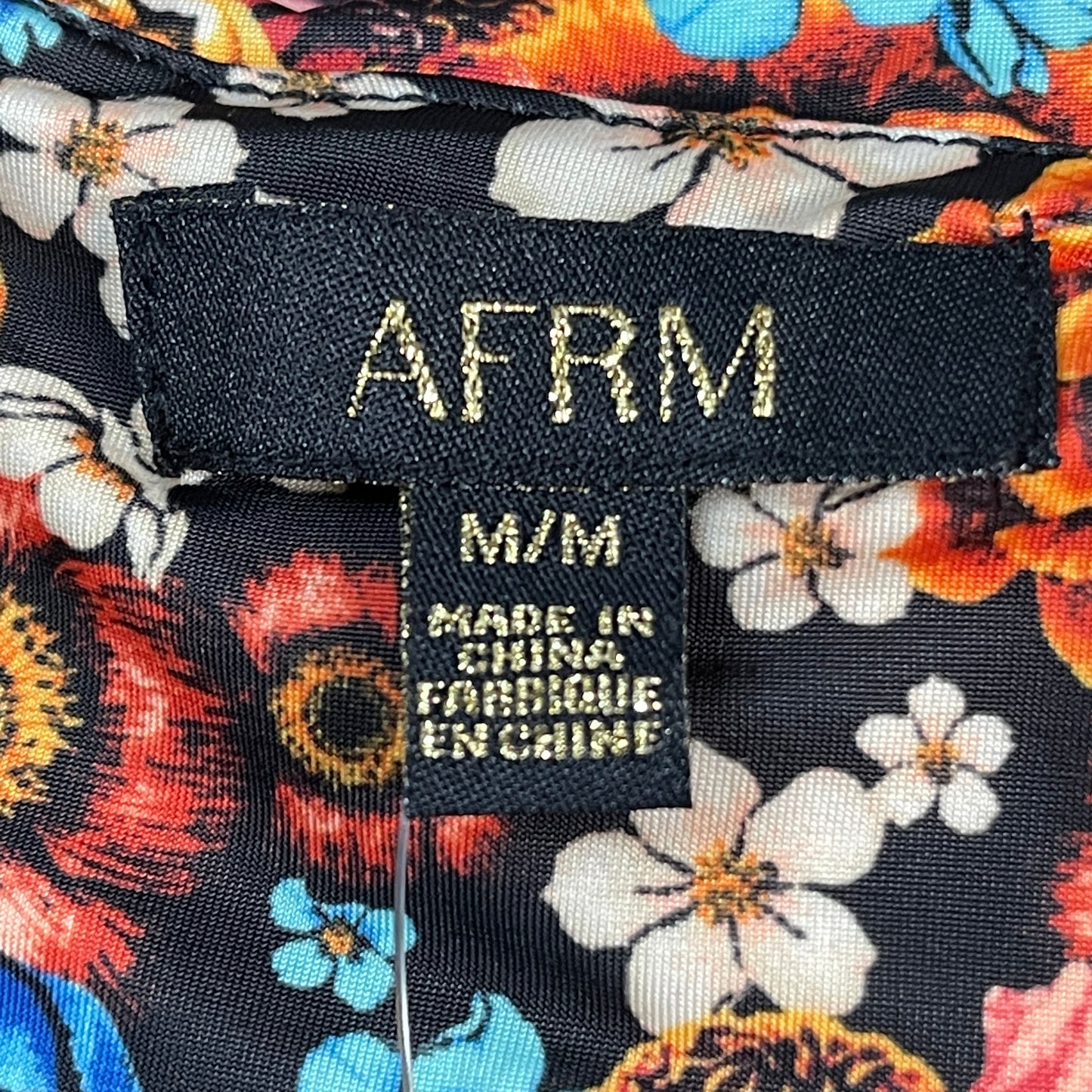 AFRM X Revolve Gala Skirt Women's M Multi Wildflower Bouquet AEB029575AU18 (New)