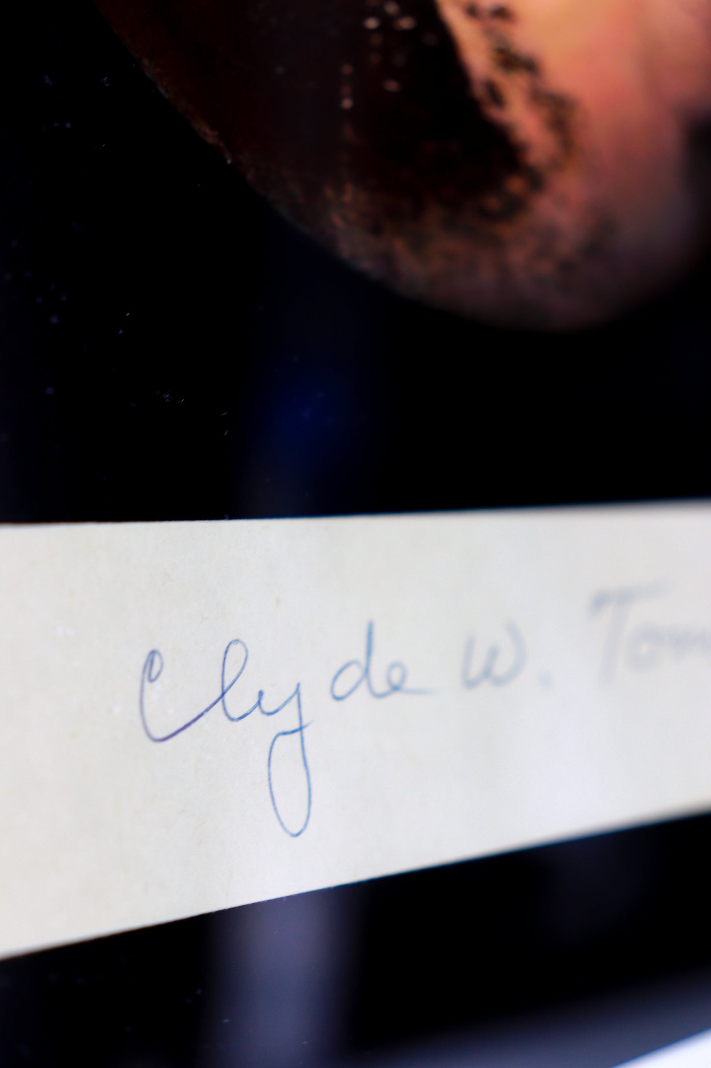 Clyde Tombaugh Autograph: The Man Who Discovered Pluto