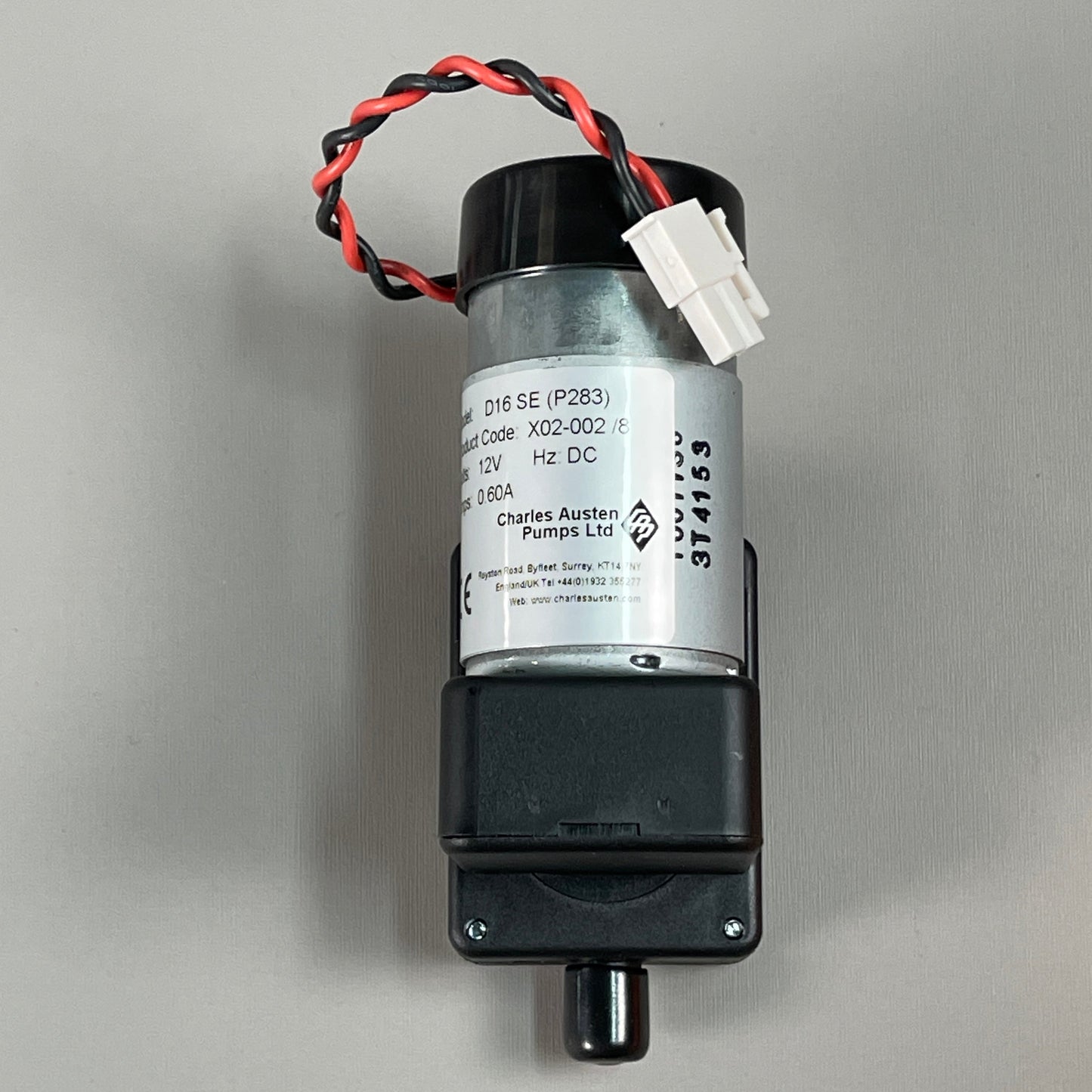 CHARLES AUSTEN PUMPS LTD Vacuum Pump Oil Free Single Stage D16 SE (P283) X02-002 (New Other)