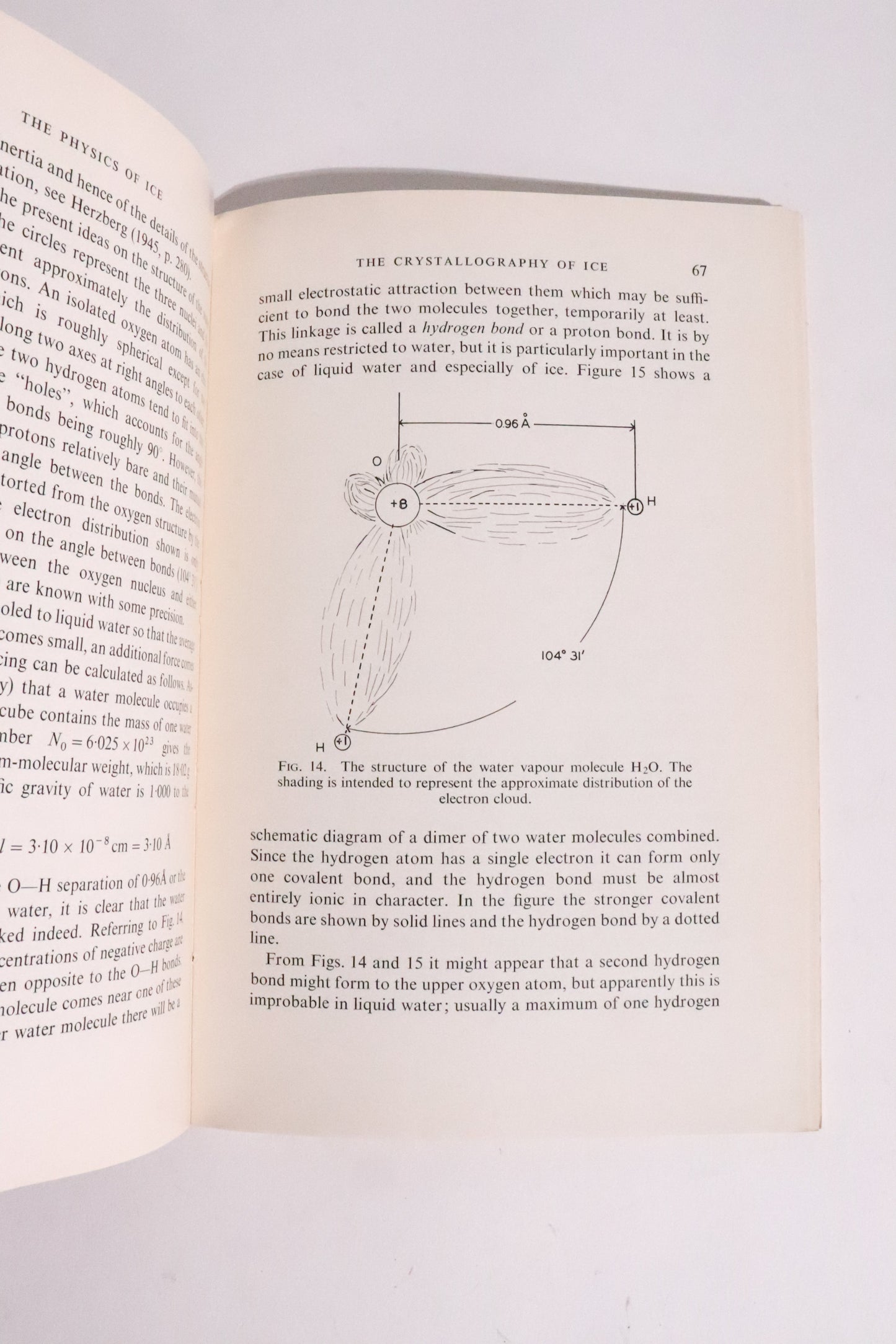 The Physics of Ice — E. R. Pounder, First Edition, 1965