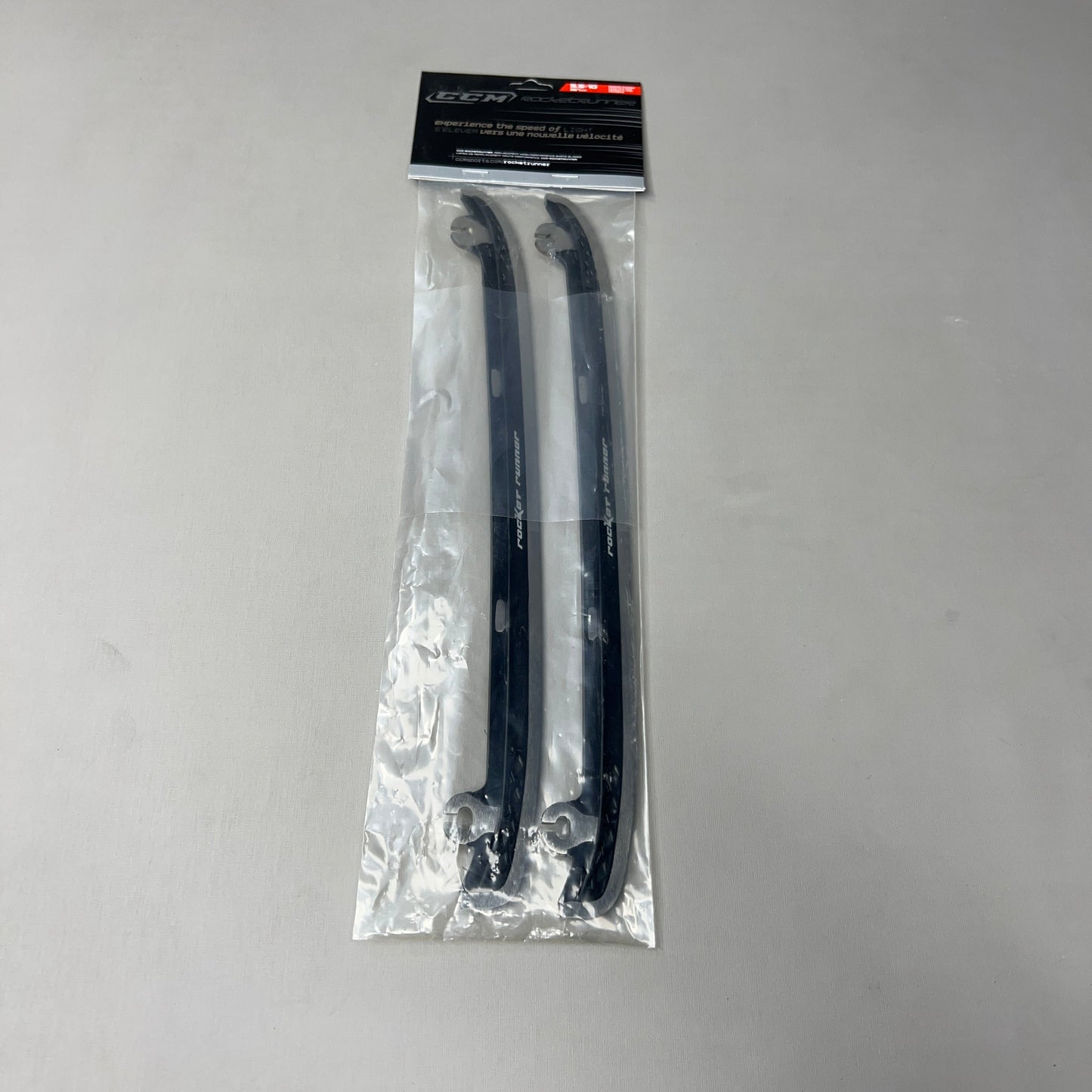 CCM RocketRunner Ice Skate 1 PAIR Stainless Steel Replacement Blades 9.5-10 287mm (New)